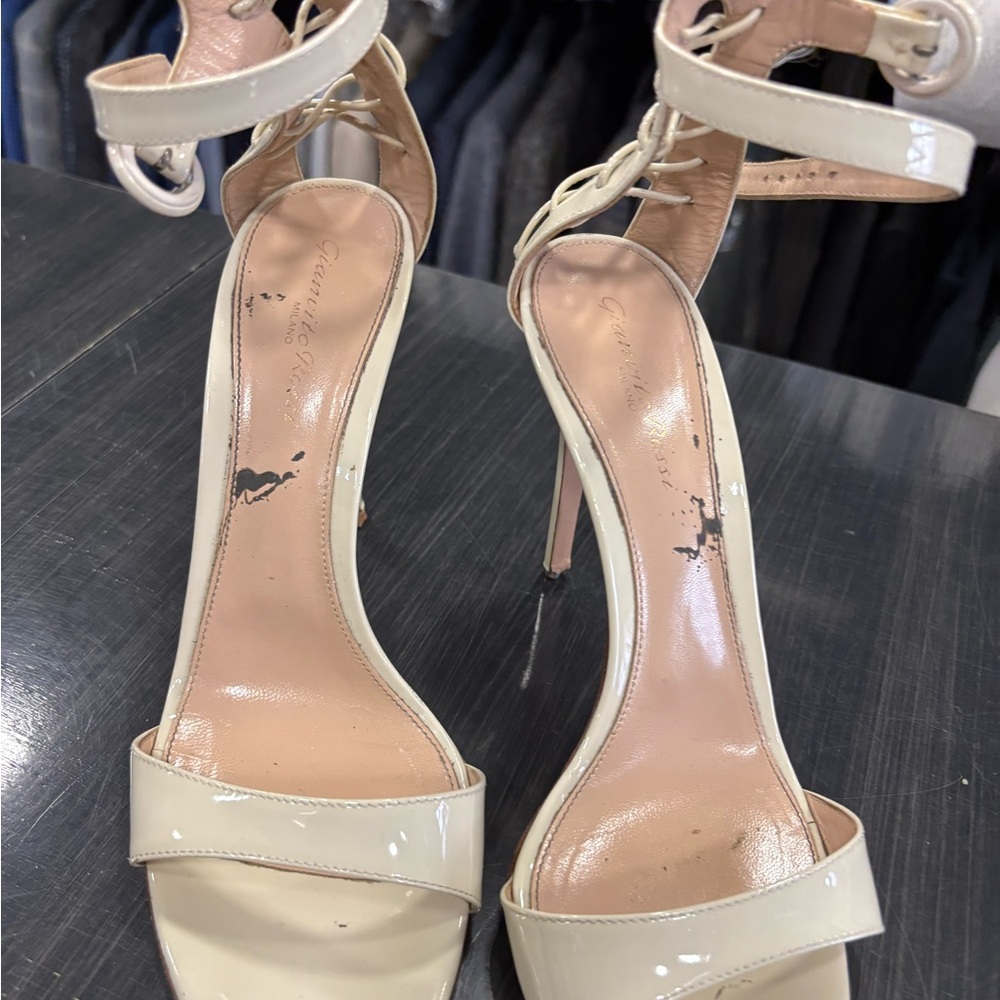 Elegant Beige Stiletto Heels